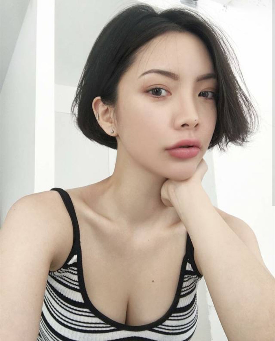 当今最流行的齐腮短发发型图片