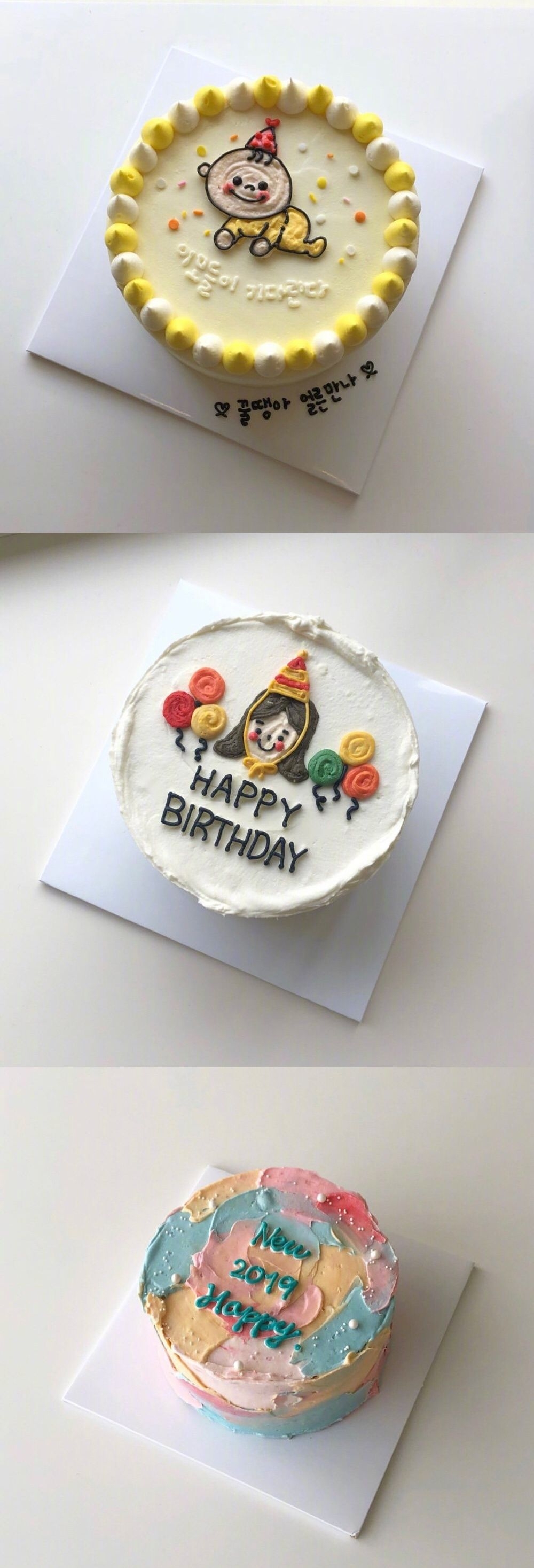 简约ins网红风的生日蛋糕制作技巧图片
