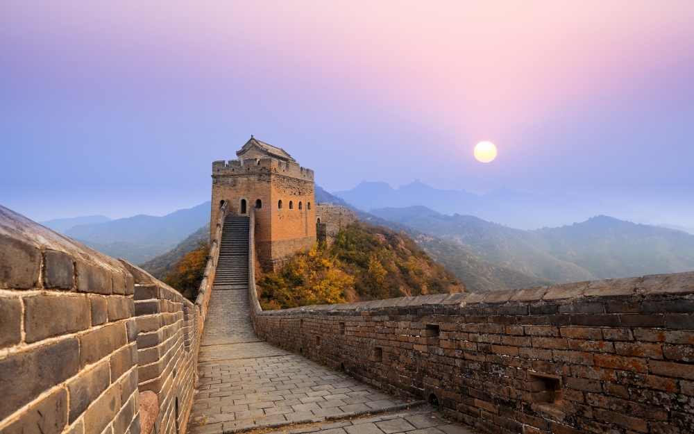 春秋天好看美丽的户外大自然山水美景电脑高清桌面壁纸图片