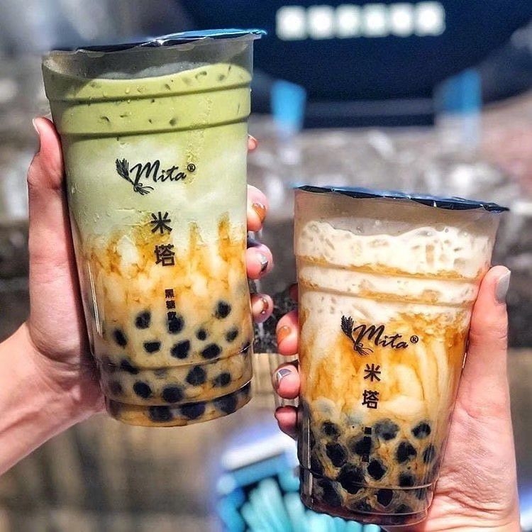 高颜值网红甜品奶茶饮料美食图片