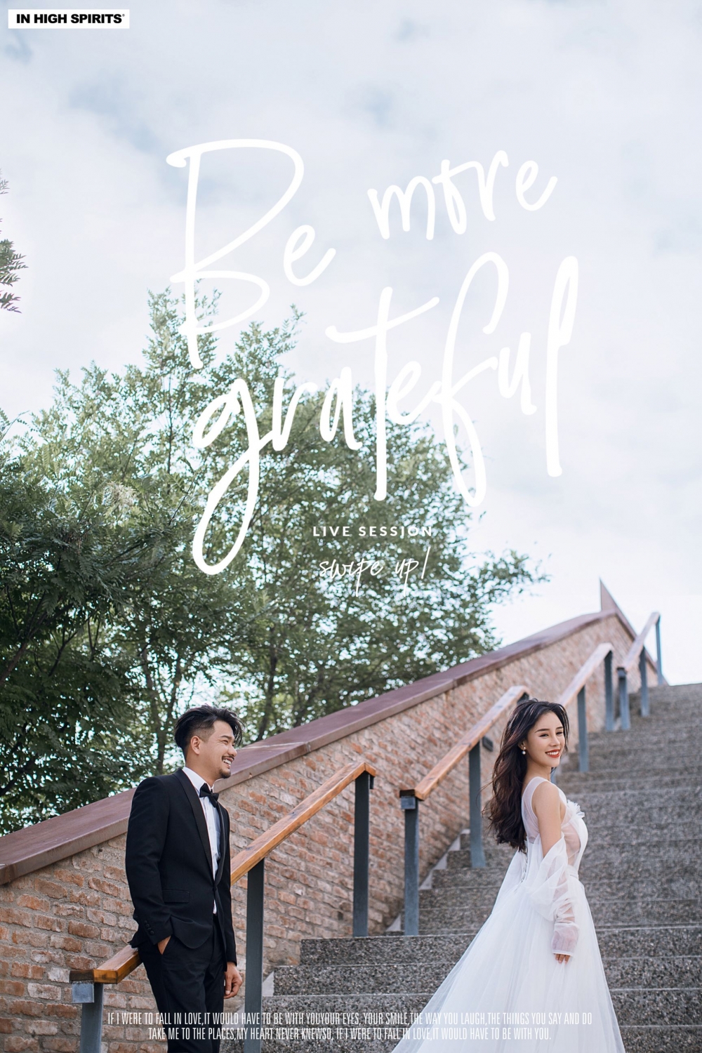 日韩风格别墅区天台高端私人订制婚纱摄影旅拍写真图片