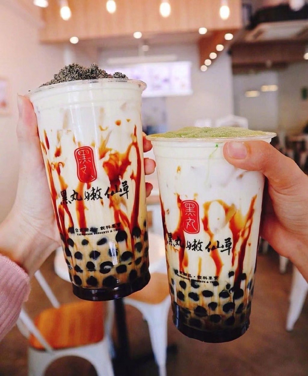 高颜值网红甜品奶茶饮料美食图片