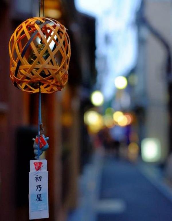 小清新文艺的日本街道老旧民房风景静物摄影图片