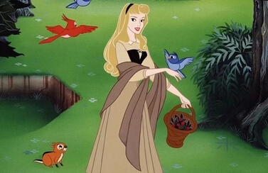 迪士尼动漫美丽优雅的城堡公主女生头像图片