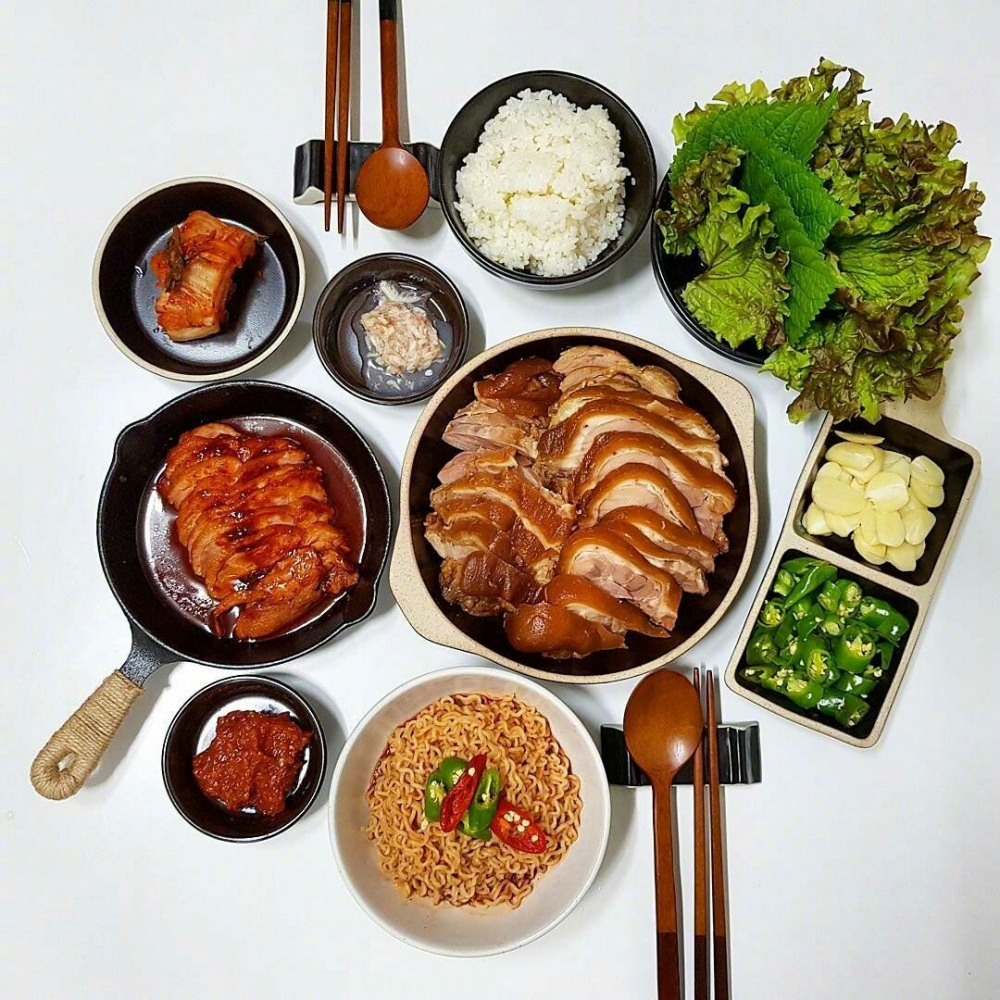 韩式一人食简餐图片大全
