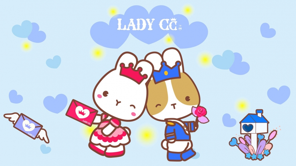 ladycc公主茜茜可爱卡通壁纸