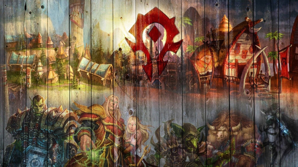电脑游戏魔兽世界霸气酷炫的男生动漫横屏高清桌面壁纸